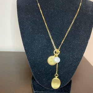 NWOT Gorgeous Madewell gold charm necklace